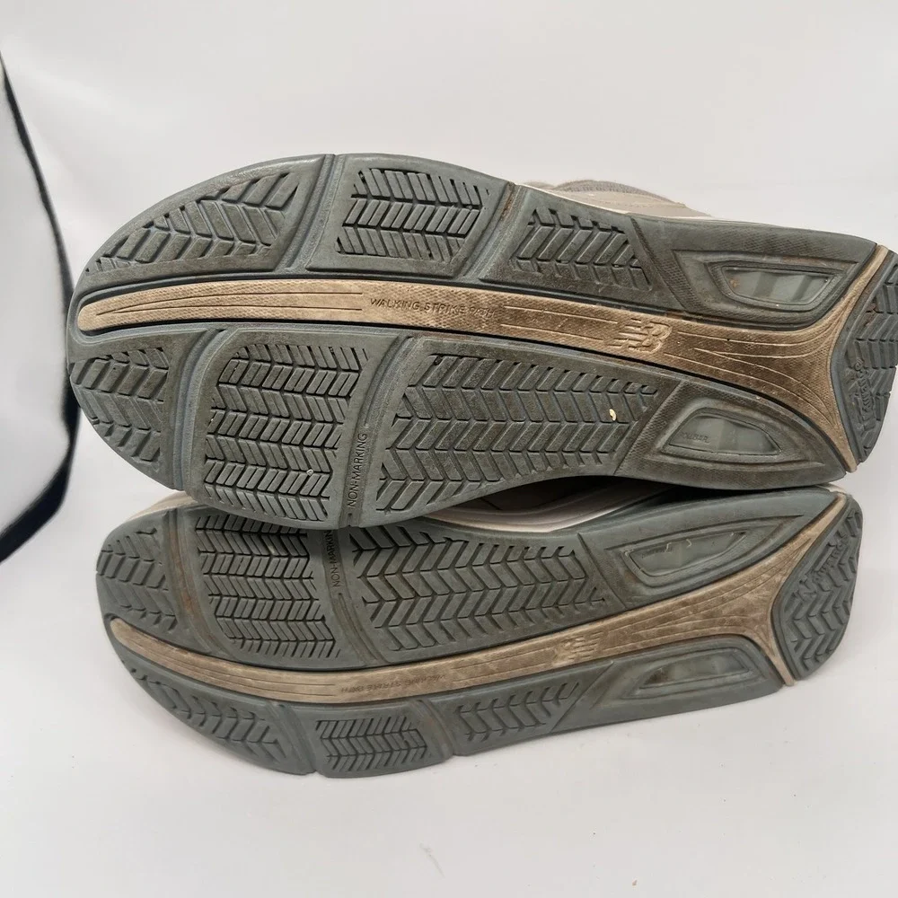 New Balance 928v2 Womens 10 Stability Roll Orthopedic Grey Leather Walking Shoes